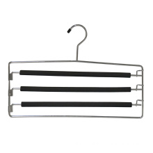 High quality multifunction cloth hanger multi-layer clothes trouser hanger for pants and scarf